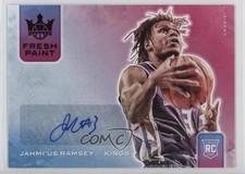 2020-21 Panini Court Kings Fresh Paint 54/99 Jahmi'us Ramsey #FP-JAH Auto fm0