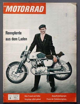 Das Motorrad 1961/5 Honda Production Racer, Berühmte Konstruktion