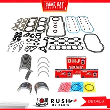 99-03 Engine Full Gasket Set Bearing Rings For Mitsubishi 3.0L SOHC DNJ RRK142