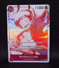 One Piece Card Game - Monkey.D.Luffy (3rd Anniversary Promo) ST10-006 SR Foil NM