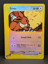 Eevee 54/144 Skyridge Reverse Holo Rare Vintage Pokemon TCG WOTC MP on eBay