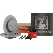 ZIMMERMANN Bremsscheiben Ø 288mm Beläge für OPEL ASTRA K 16 Zoll RPO J60 hinten