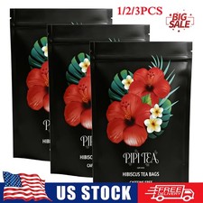 1-3X PiPi Tea Organic Hibiscus Tea Bags,Caffe...