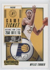 2018-19 Panini Contenders Game Ticket Green Myles Turner #68 5ta