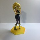 Anime & Manga Blonde Ponytail Girl Figure w/ Sword Yellow Hex Display Base — photo 5