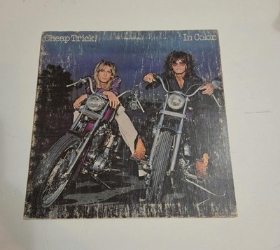 Vintage Cheap Trick In Color 12'' Black Vinyl LP 1977 Epic Rock Power Pop