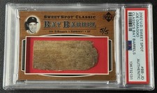 JOE DIMAGGIO PSA 2002 UD SWEET SPOT CLASSICS GAME-USED BAT BARREL 5/5 JSY #