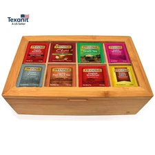Tea Sampler Collection – 80 Tea Bags, 20 Flavors/Assorted Tea, Gift Set in Decor