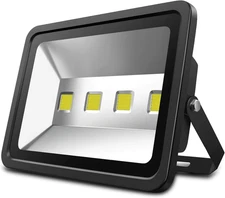 200W LED Flood Lights, 20000LM Super Bright Floodlight, 100-277V Outdoor Securit