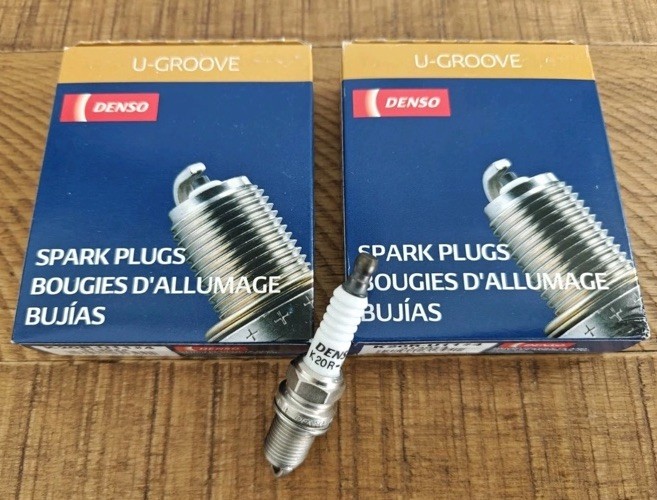 Denso Set of 8 U-Groove Spark Plugs Gap 0.044 For Lexus Toyota Two Packs Of 4 Ea