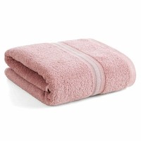 Handtuch GäStetuch Frottier Einfarbig Baumwolle Puderrosa SaugfäHig 50X90 Cm