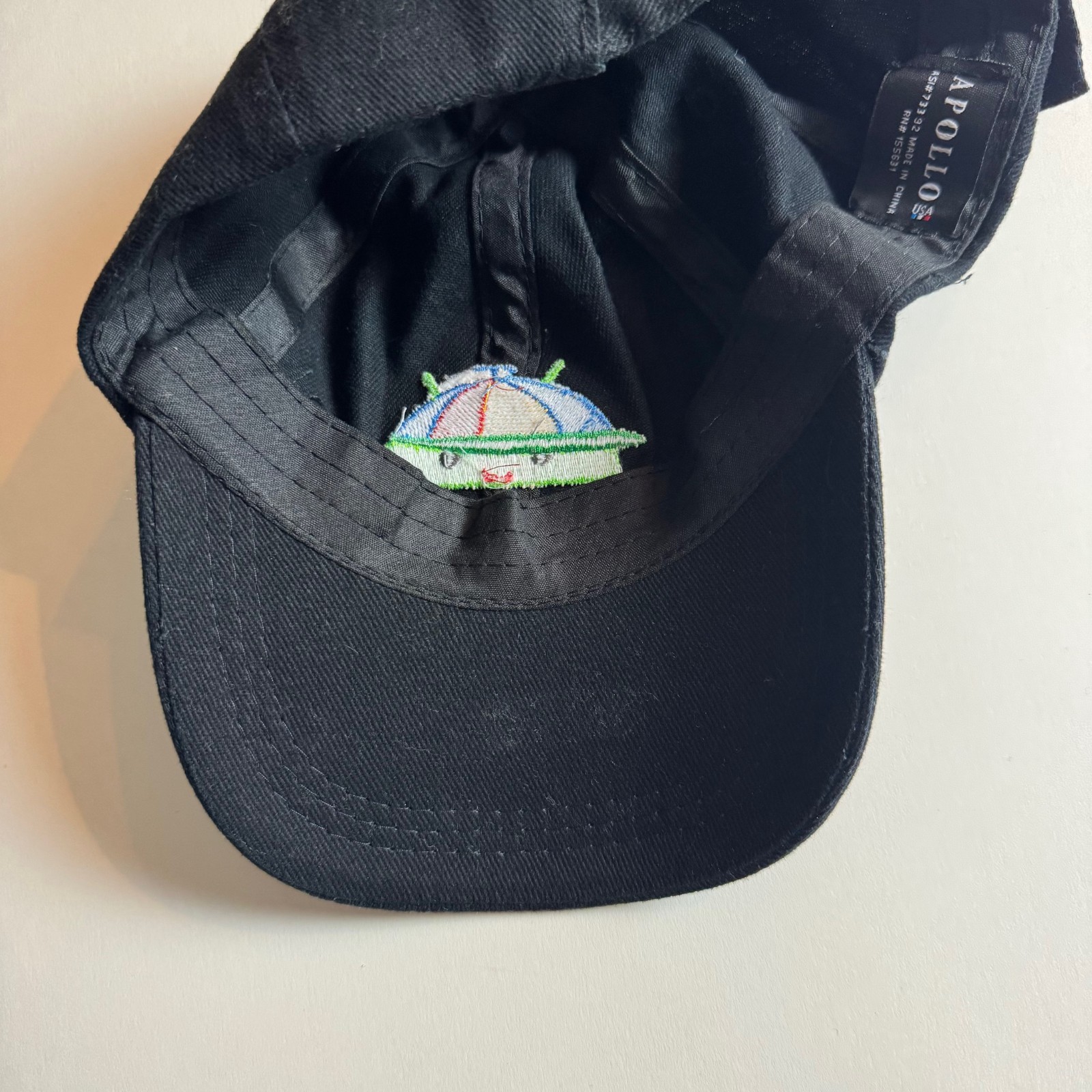 Google Android Spinner Logo Hat Adjustable Cap Bl… - image 4