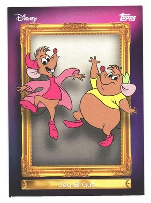 2026 Topps Disney Neon Family First FF-20 Jaq / Gus (Cinderella)