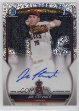 2023 Bowman Chrome Prospect Speckle Refractor /299 Joe Stewart Auto 0xz8