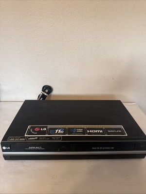 LG RC797T Super Multi DVD Recorder VCR COMBO / Digital TV Tuner Player No Remote