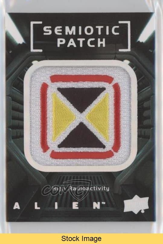 2017 Upper Deck Alien Movie Semiotic High Radioactivity #SP17 Patch READ 9b4