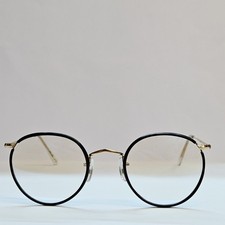 Hilton Classic 1 (SAVILE ROW) Panto Blonde  47x22mm Frame 14K Gold Plated