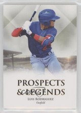 2020 Futera Unique Baseball Onyx Prospects & Legends Luis Rodriguez #37 6fs