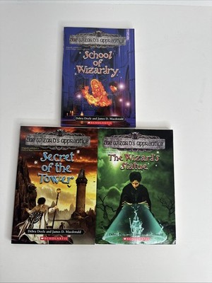 The Wizard's Apprentice Volume 1-3 Doyle Macdonald 1st Ed 2004 Scholastic PB