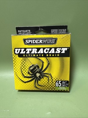 Spider Wire UltraCast Ultimate Braid 65 Lb 125 Yards