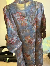 High quality Traditional Asian Qipao Style Chinese Floral Silk Dress embroidered