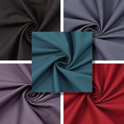 PFIRSICH BAUMWOLL TWILL ANZUGSTOFF * fünf Farben * Anzugstoff * Dressmak...