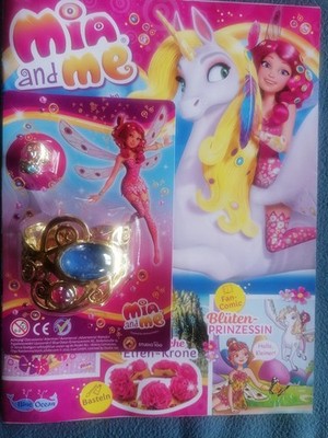 Mia and Me Heft mit Armreif und Ring NEU/OVP