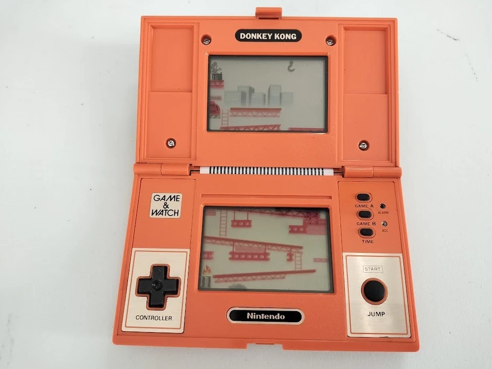 Nintendo DK-52 Donkey Kong gioco e orologio funzionante usato Giappone vintage #30785886 - Immagine 4 di 4