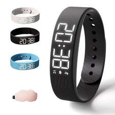 Histrips Onyx Vibration Alarm Watch, Silent Wake for Deep Sleepers USA**