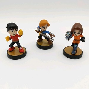Mii Fighters amiibo Miiファイター3体セット Amiibo Mii Fighter 3 Pack | eBay
