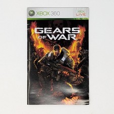 Gears of War Xbox 360 Manual No Game 