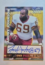 1997 Score Board Visions Signings - Signings Andre Johnson (AU)