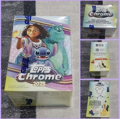DISNEY CHROME 7-PACK BLASTER BOX (TOPPS 2025) NEW In Hand - QUICK SHIP J