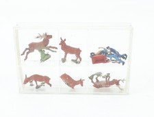 Preiser NH0 179 set di personaggi 6 pezzi cervo con cura degli animali 1:87