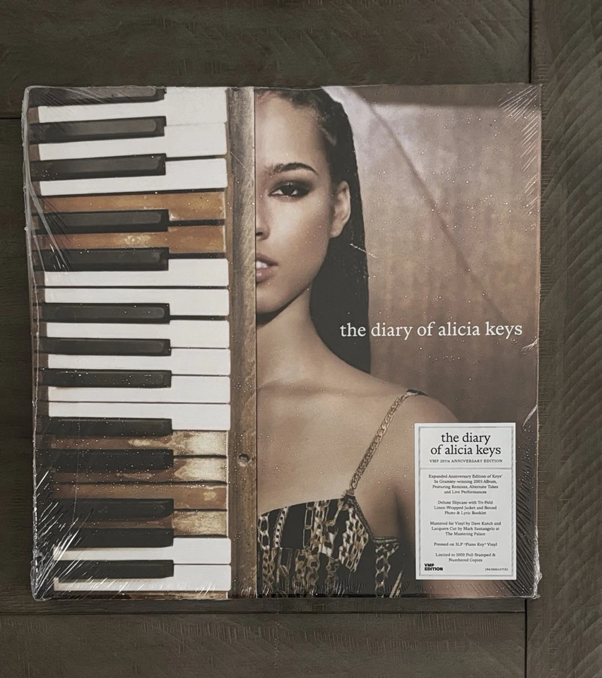 The Diary Of Alicia Keys - 20th Anniversary VMP - ( Piano Key Ivory) 3LP Vinyl - Image 2 of 4