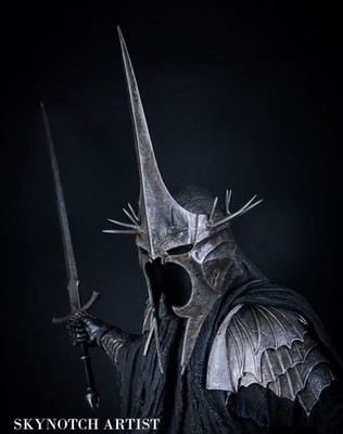 Lord of the rings The Witch King of Angmar Cosplay Costume Dark Nazgul Full Suit