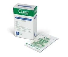 Curad Sterile Oil Emulsion Non-Adherent Gauze Dressing, 3x3 inches, for Minor...