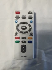 ZINWELL BV-3100, BV3100, ZRC-3640, ZRC3640 remote