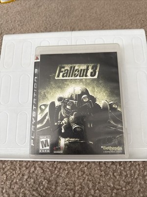 Fallout 3 PS3 Sony PlayStation 3 Tested Works 1st Print First Print