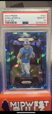 2023 Panini Prizm - Rookies Sam LaPorta #332 Blue Ice Prizm /99 (RC)