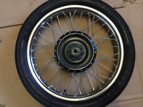Triumph Pre Unit Rigid TRW T100 3T 5T 6T Front Wheel Stainless Rim ...