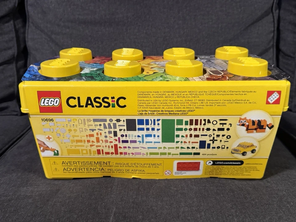 NEW LEGO Classic Medium Creative Brick Box 10696 - Building Toy Set Kids SEALED - Image 3 of 4