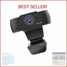 Diamond Multimedia Webcam with Microphone, USB Full HD 1080P Webcam for Desktop