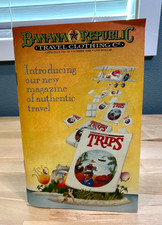 BANANA REPUBLIC Travel Clothing Vintage 1988 Summer Catalog GUC Made in USA