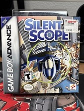 Silent Scope (Nintendo Gameboy Advance Game, GBA) Complete CIB Authentic Tested 