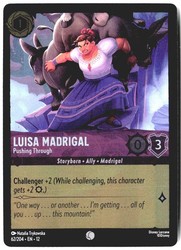 Luisa Madrigal - Pushing Through 62/204 Wilds Unknown Cold Foil