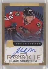 2013 Upper Deck The Cup Rookie Gold Spectrum /25 Joakim Nordstrom #123 Auto 2d8