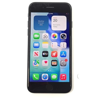 Apple iPhone SE 2 (2020) A2595 64GB Blue Unlocked iOS Smartphone READ !!!