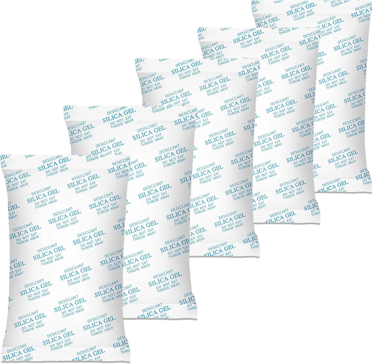 Silica Gel Packets - 35 Packs of 50 Grams, Food Safe Moisture Absorbers, Reusabl