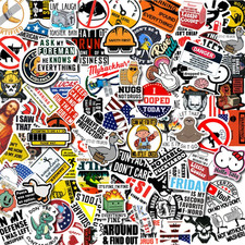 150pcs Funny Stickers For Adults Prank Meme Hilarious Sticker Pack For Laptop
